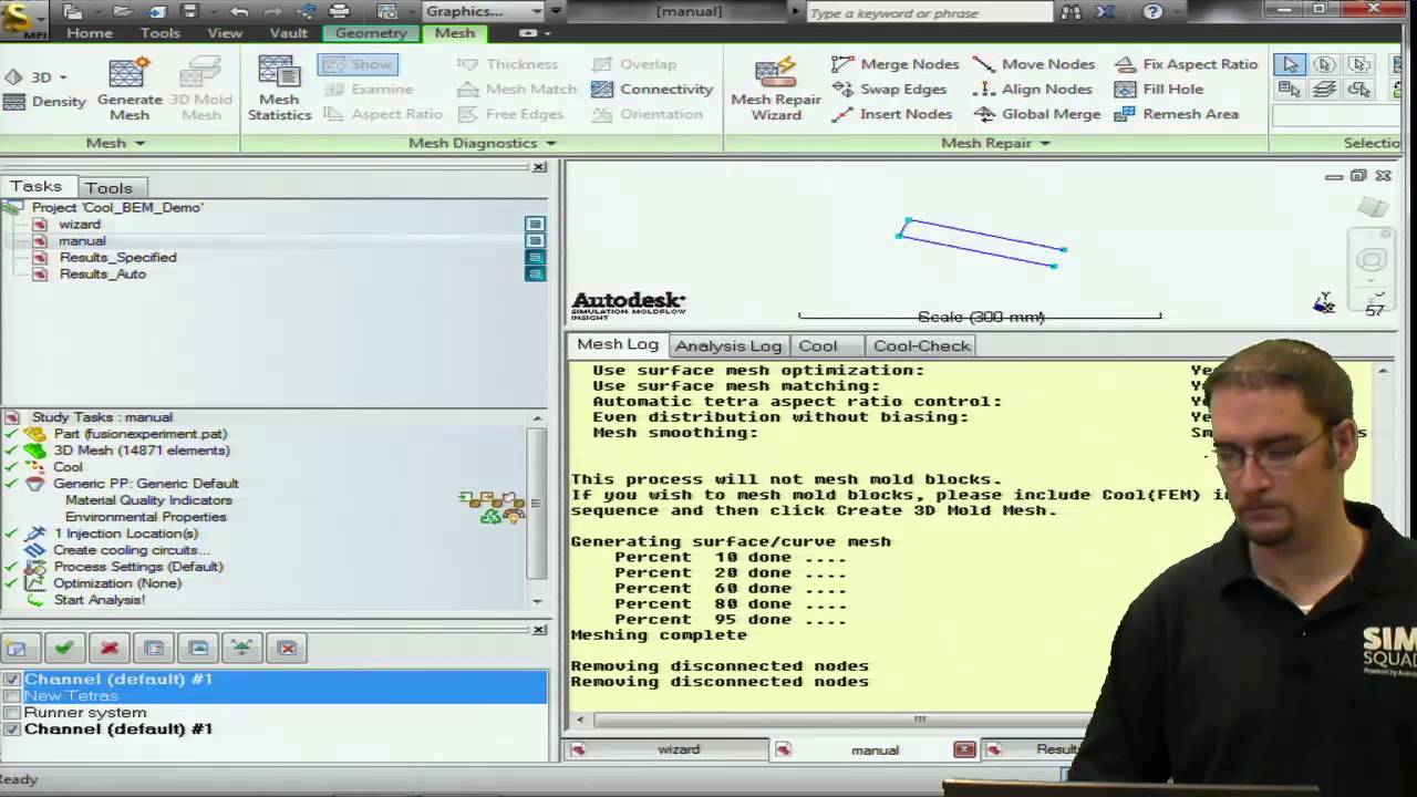 Autodesk Simulation Moldflow: Cool BEM