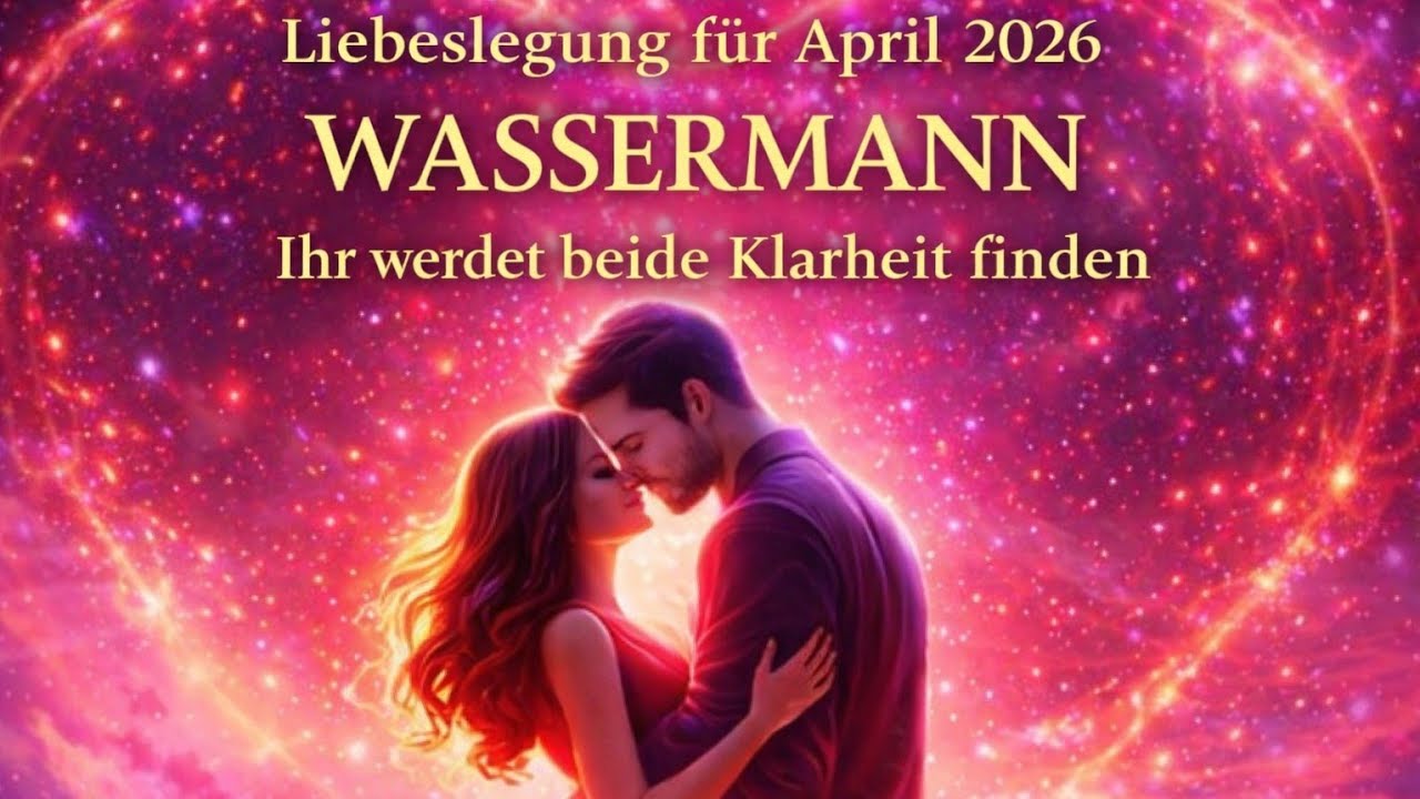 WASSERMANN ♒ APRIL 2026 ❤️ KLARHEIT KOMMT FÜR EUCH BEIDE ✨🌞🌞🌞🌞✨#wassermann #tarot #liebe✨