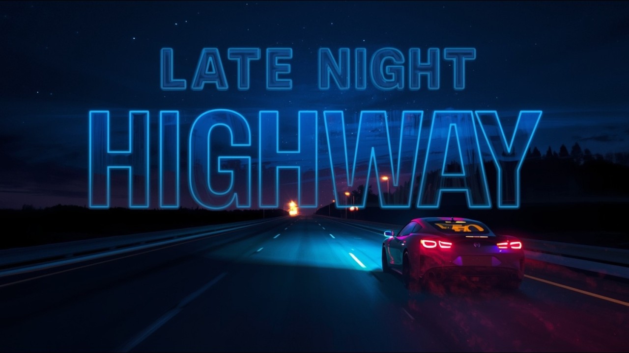 Late Night Highway 🌙 Deep House Mix | Night Drive Music