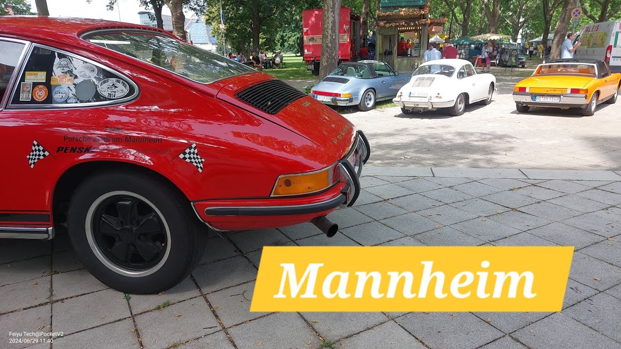 Luftgekühlte Porsche und Volkswagen Mannheim 2024