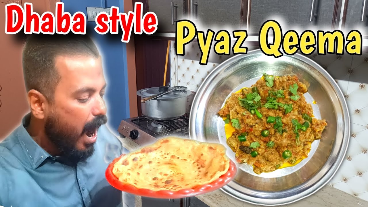 Dhaba style pyaz Qeema Recipe🌶️| Best Mince with Onion 