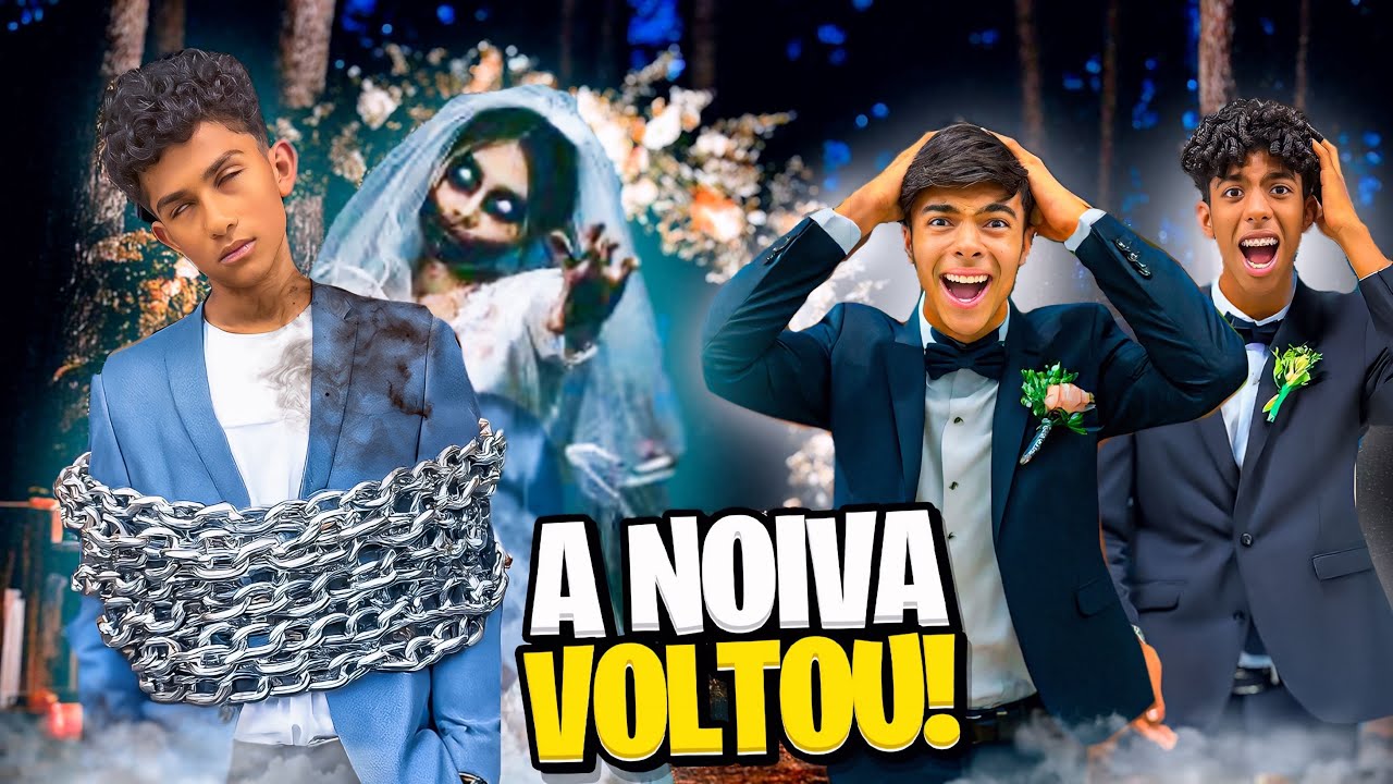 A NOIVA DE BRANCO VOLTOU PARA NOS PEGAR! *vamos casar?😨