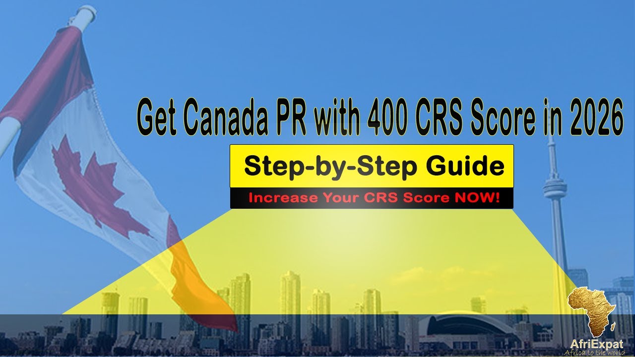 How to get Canada PR with 400 CRS Score in 2026 | New French Category Rules