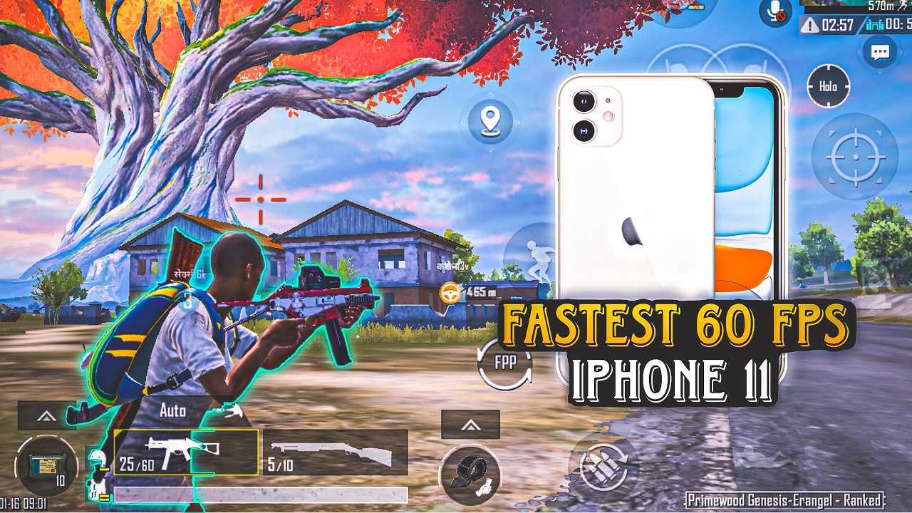 FASTEST 60 FPS 🔱 IPHONE 11