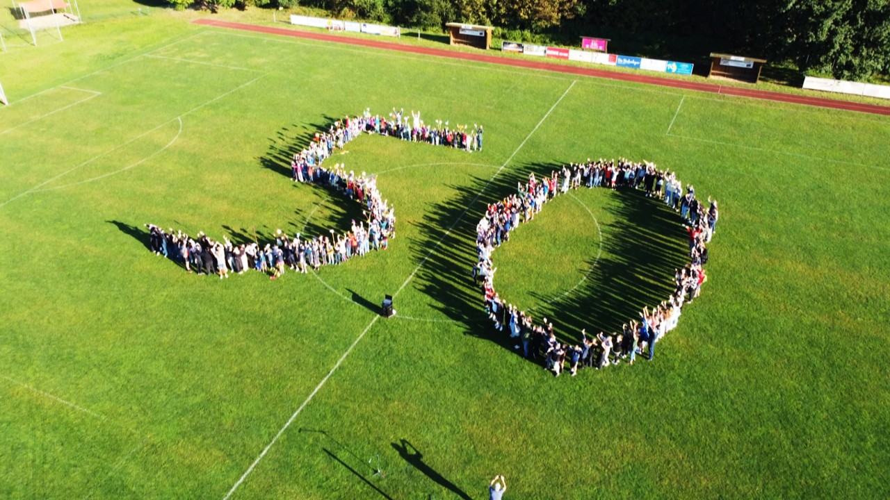 50 Jahre Schule Schlagsdorf - Drohne