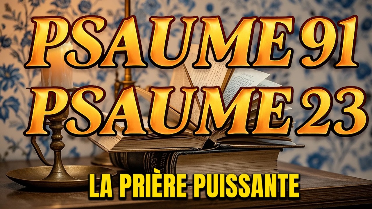 PRIÈRE DU JOUR 07 MARS – PSAUME 91 et PSAUME 23–Les deux PRIÈRES LES PLUS PUISSANTES de la BIBLE