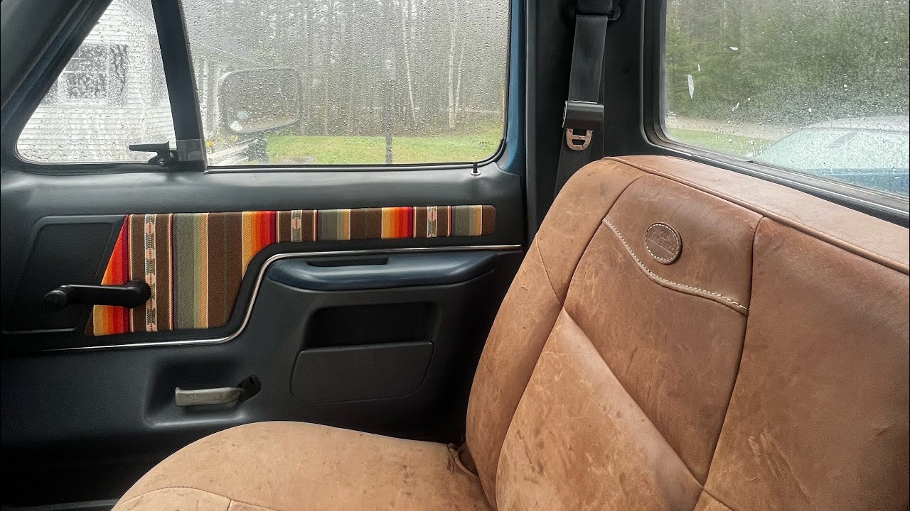 DIY Brick Nose OBS Ford Door Upholstery