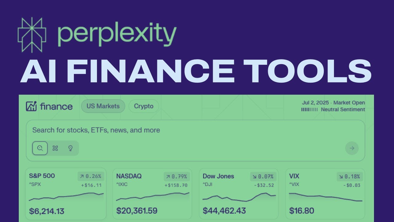 Perplexity Finance: AI Tools, SEC API, Financial Data