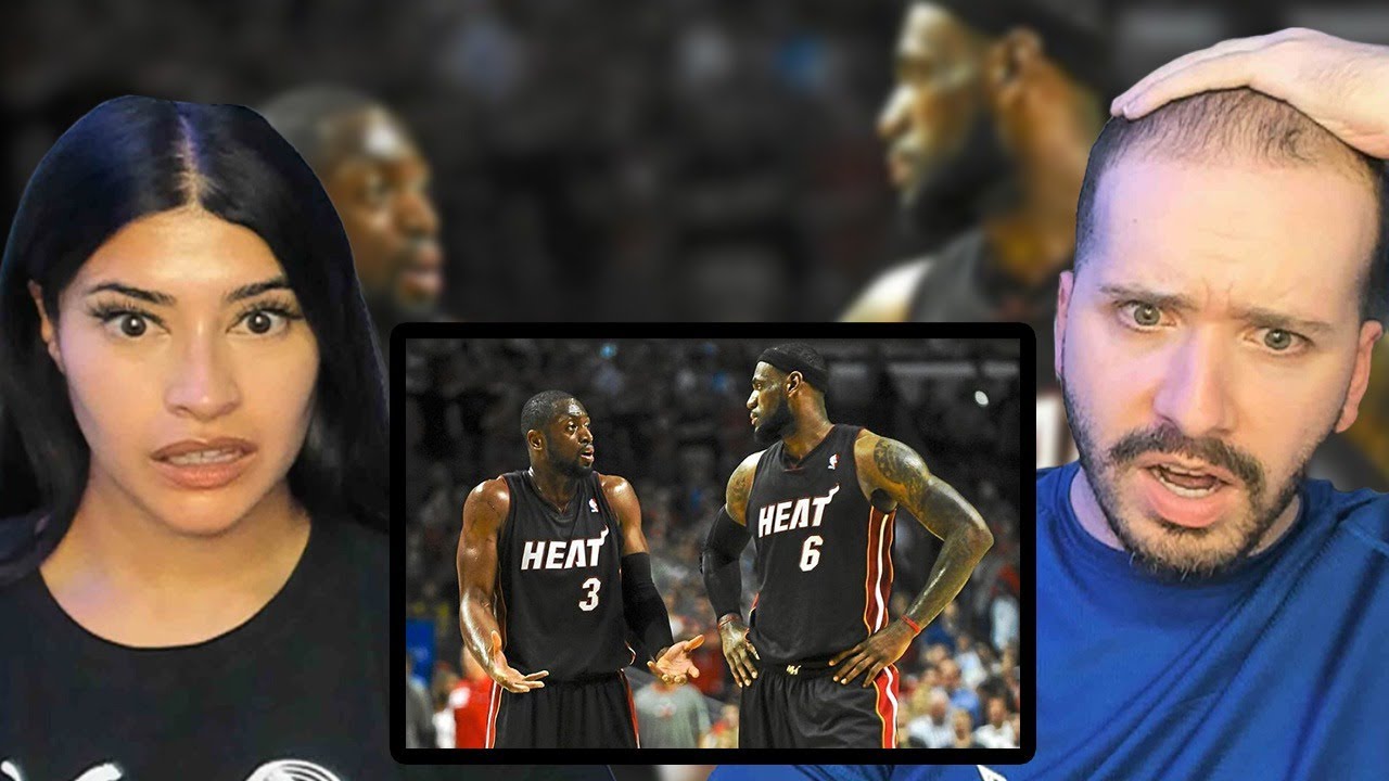Brits React to LeBron James and Dwayne Wade Highlights As Teammates For The First Time