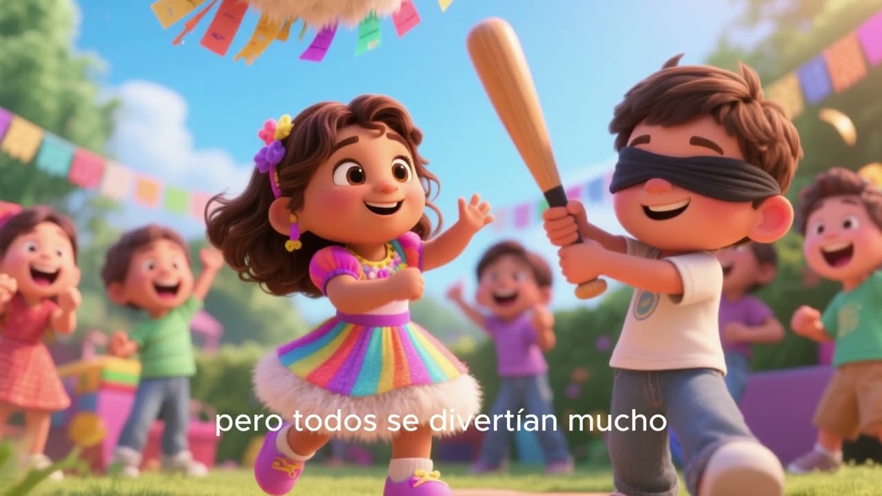 La niña de la piñata