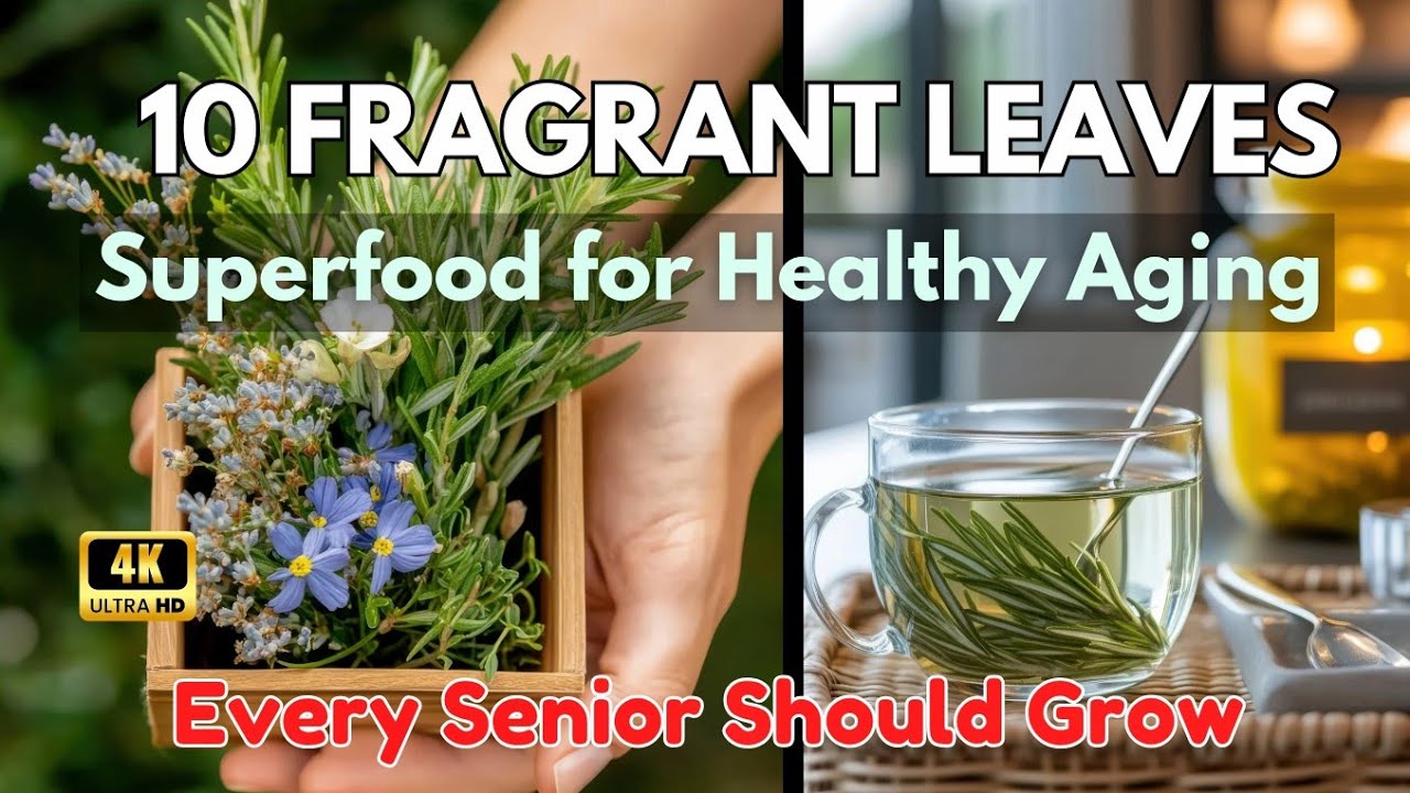 10 Fragrant Superfood Leaves Every Senior Should Grow – Easy Garden Tips for Healthy Aging