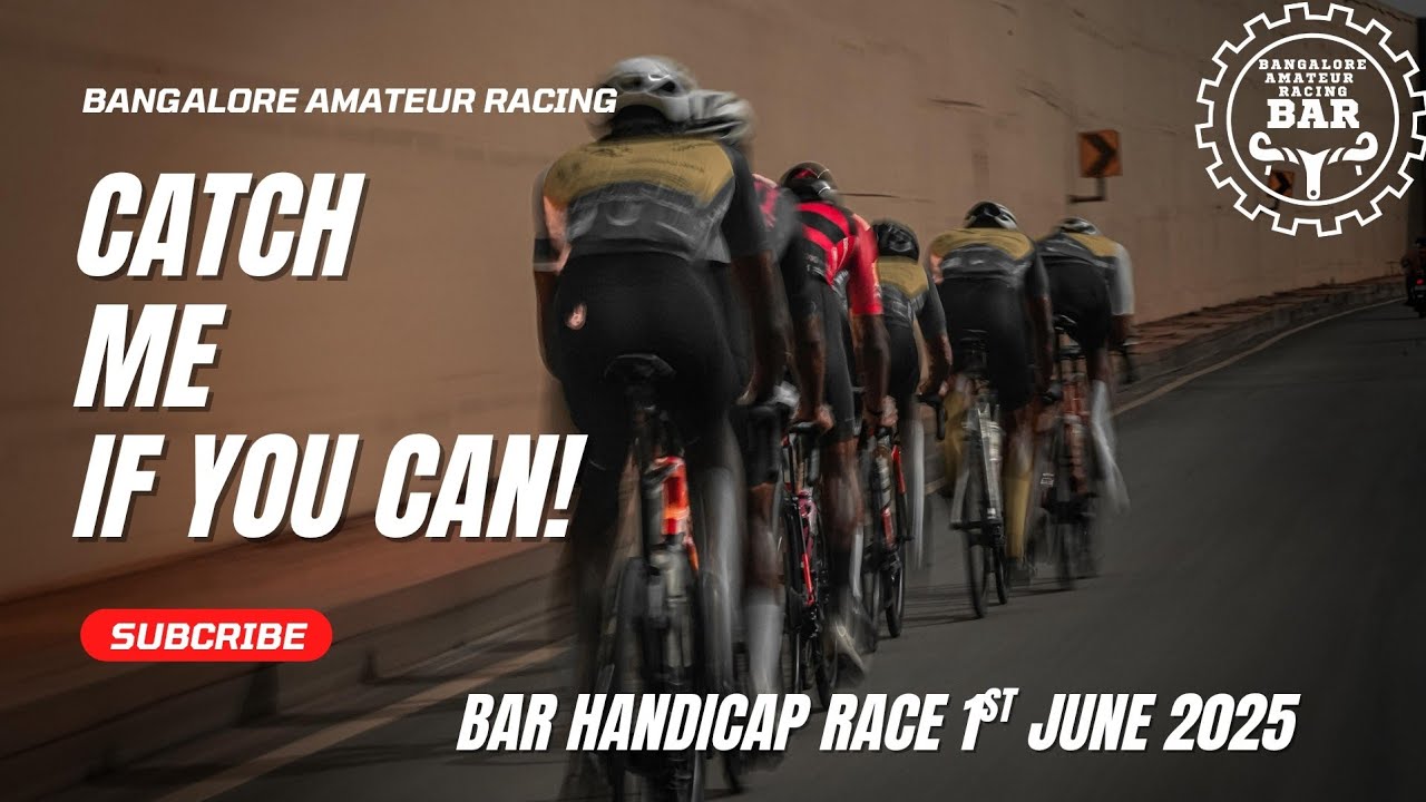 Catch Me If You Can -Breakneck Cycling Racing Action at Bangalore Amateur Racing, BAR Handicap Race!