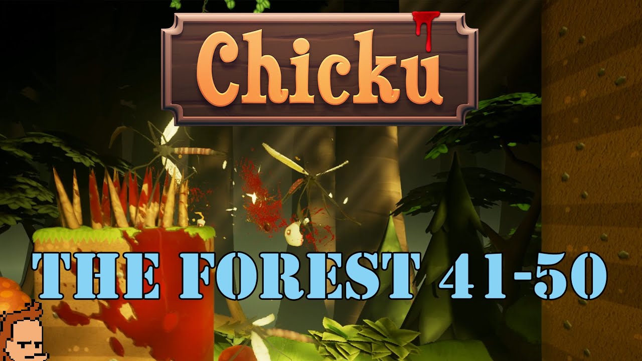 Get the bug spray! - Let's Play Chicku - The Forest 41-50