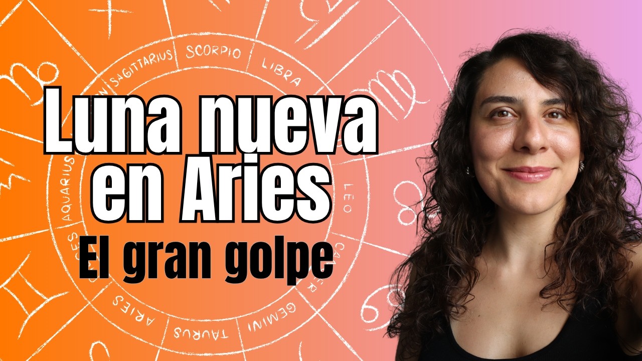 LUNA NUEVA EN ARIES ♈⚡ 17 ABRIL 2026 | LA GRAN EXPLOSI&Oacute;N