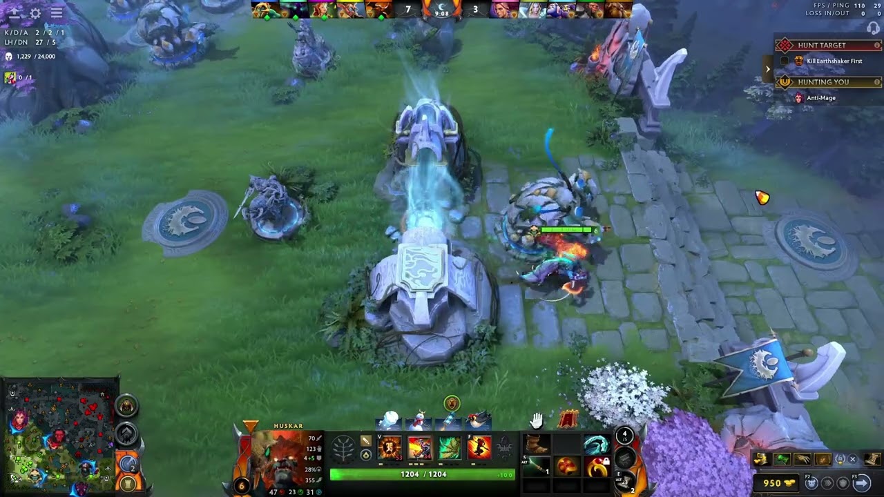 Dota 2 Failed Huskar 3 part 1