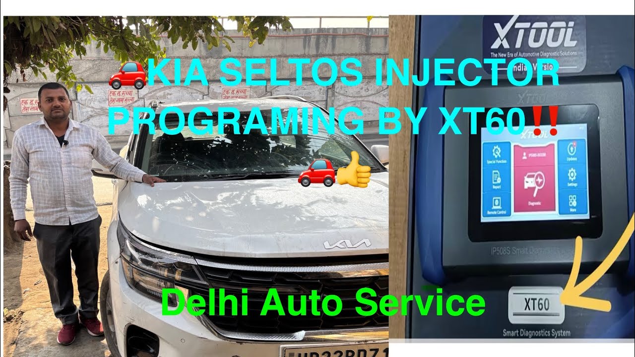 🚗🔥KIA SELTOS 2023 model‼️IMT Injector programming by🔥xtool device Xt 60 Fault Code:-P268A00,P16700🚗👍