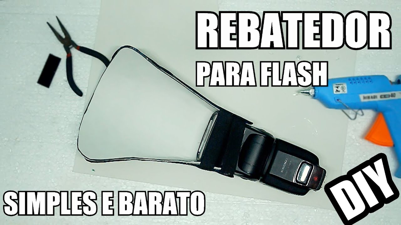 Rebatedor para Flash: Simples e Barato - DIY
