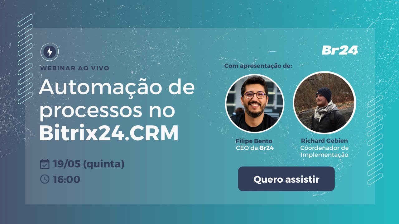Webinar | Automação de  processos no  Bitrix24.CRM