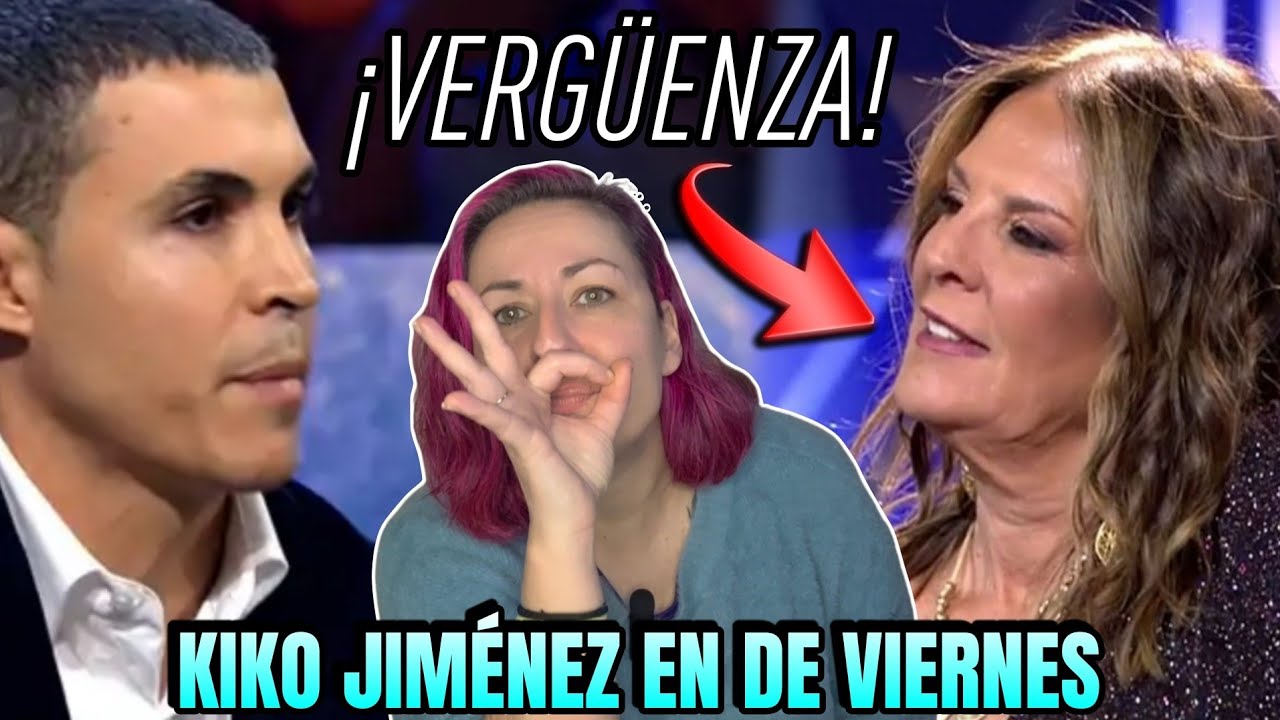 VERGONZOSO el ataque de Ángela Portero contra Kiko Jiménez en De Viernes: 