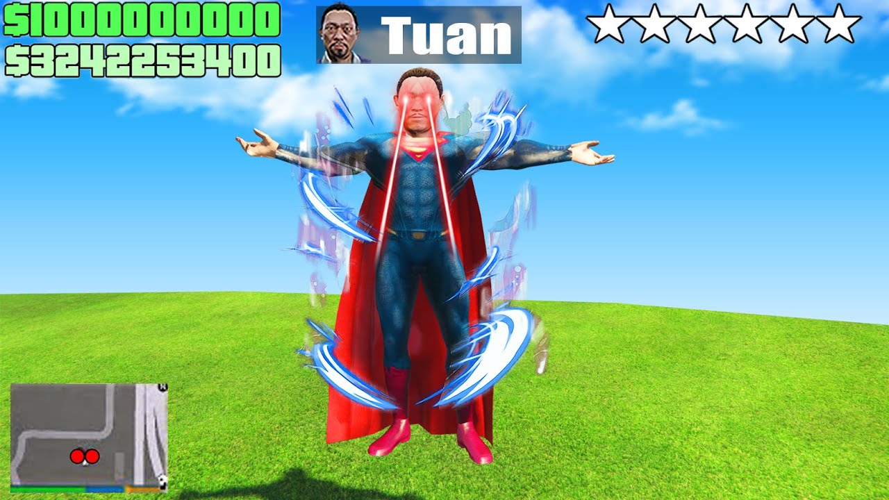 TUAN wird ein SUPERHELD in GTA 5 RP