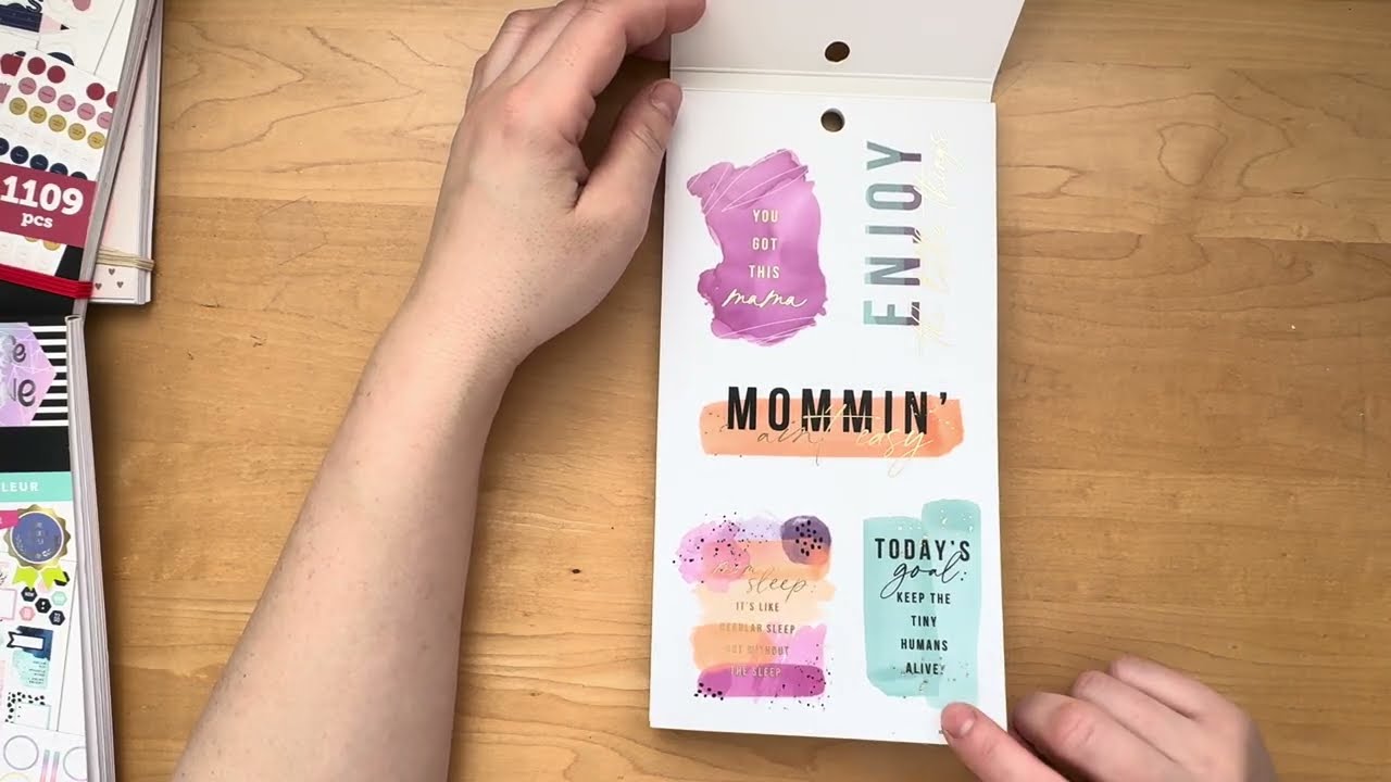 Happy Planner Stickers - Dollarama Part 1