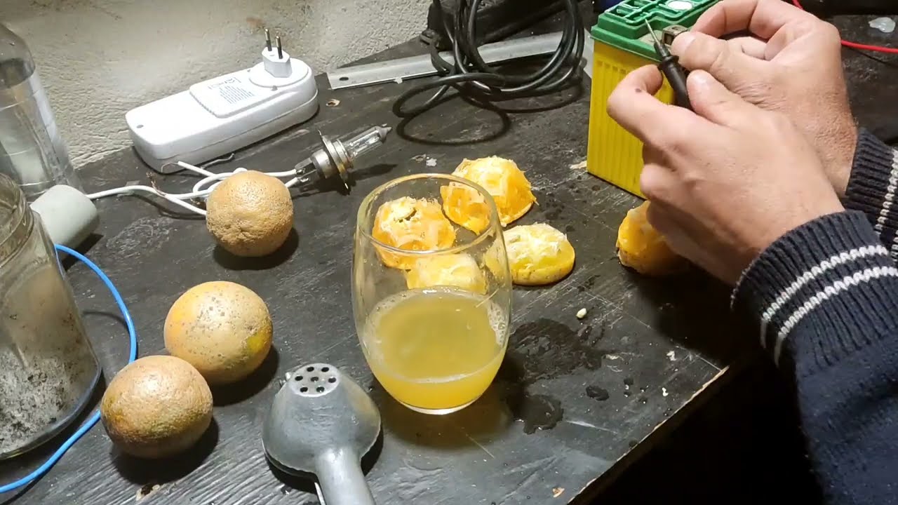 ***SUCO DE LIMÃO REATIVA BATERIAS DE CHUMBO ACIDO?***