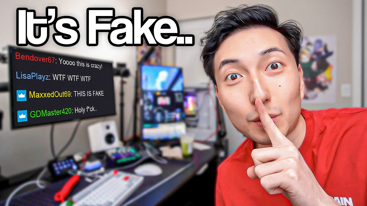 I PRE RECORDED My Entire Livestream..