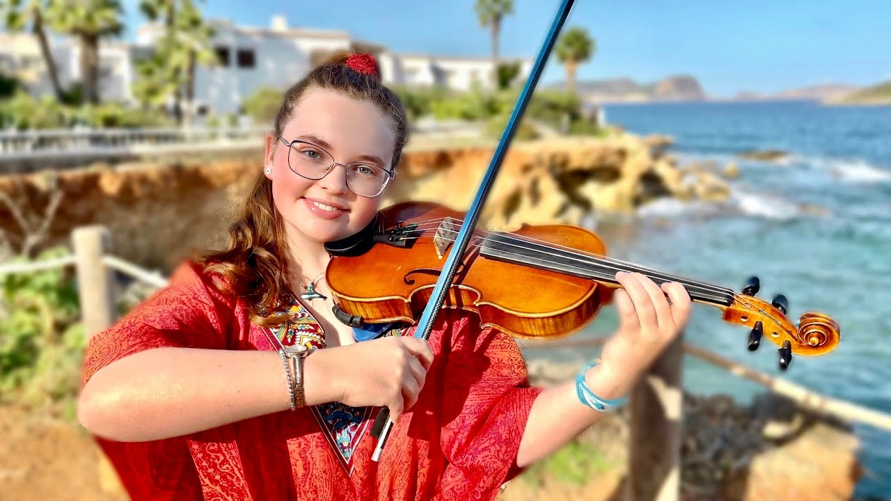 Rockabye - Ibiza 🌴 Summer 2023 ☀️Violin Cover 🎻 Holly May (Clean Bandit ft. Anne-Marie, Sean Paul)
