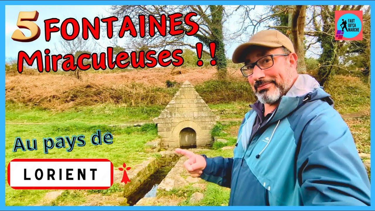 Les fontaines miraculeuses au pays de Lorient. Guérisons et prédictions. #bretagne #lorient