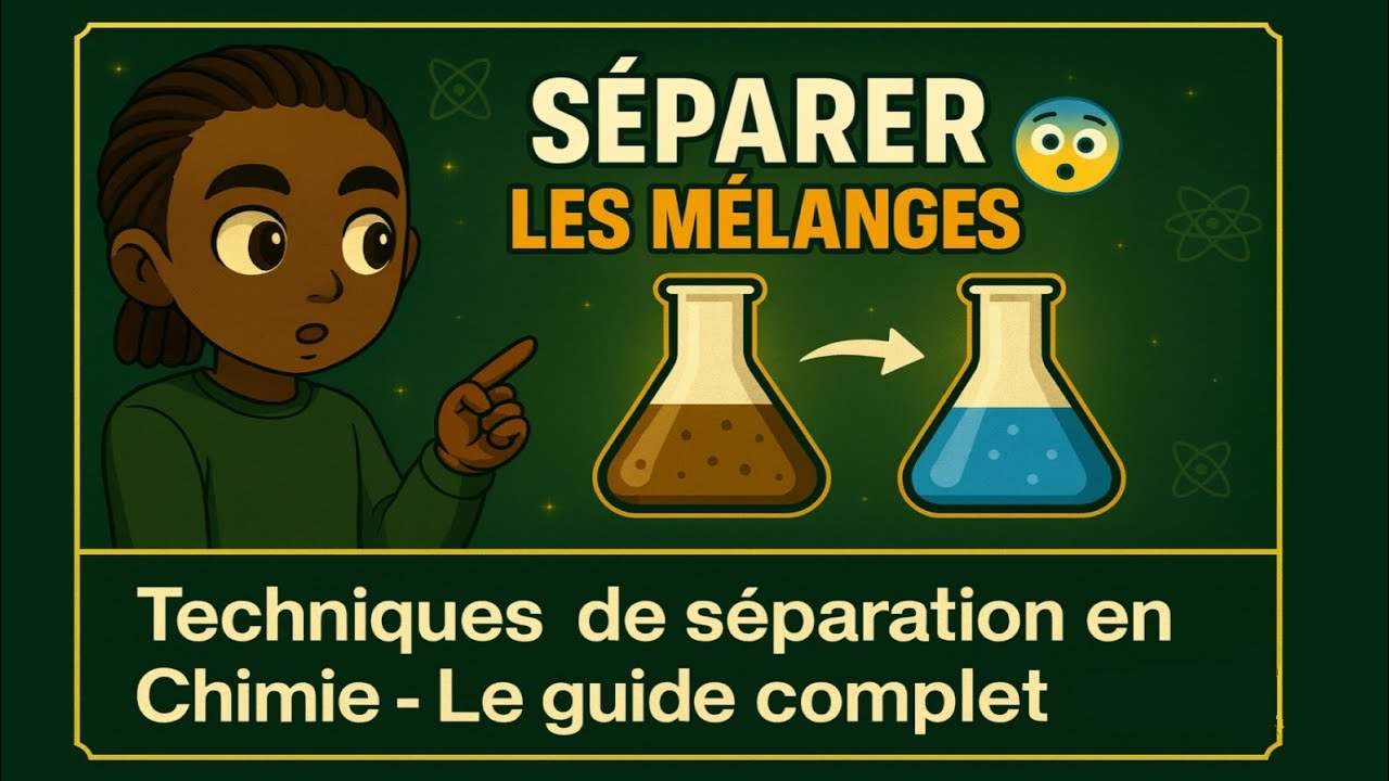 Techniques de séparation en Chimie - Le guide complet