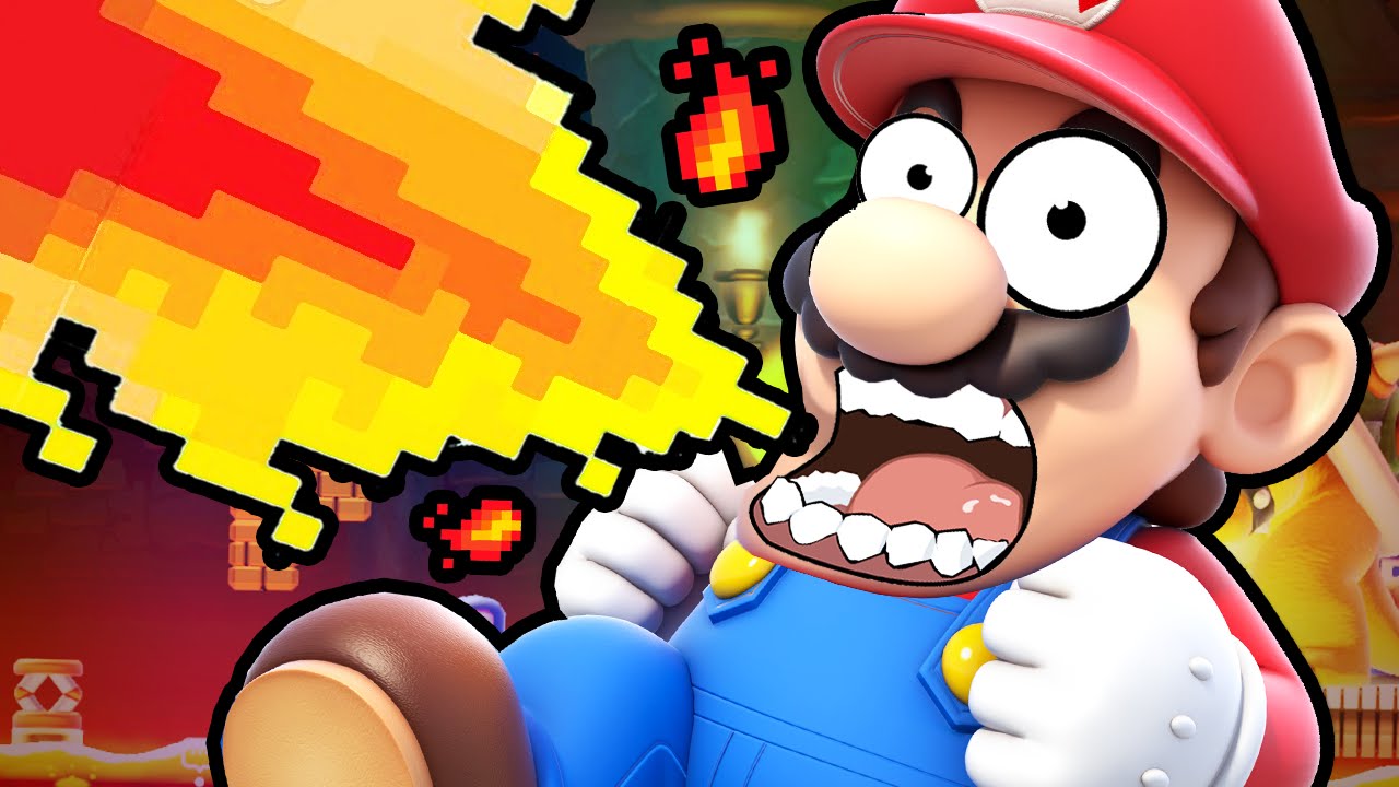 Super Mario Maker | THE IMPOSSIBLE RUN!!