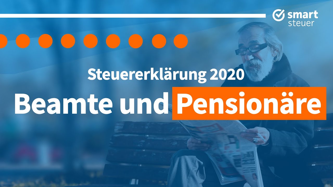 Steuererklärung Beamte und Pensionäre einfach erklärt  2020