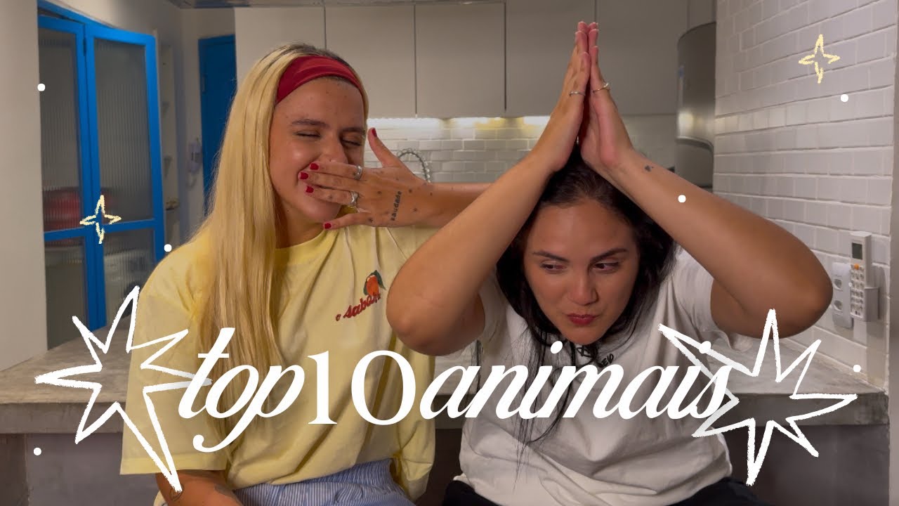 top 10: animais