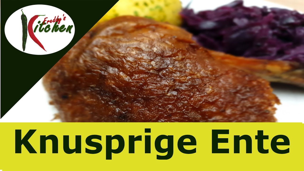 Knusprige Ente mit Sauce - ganz entspannt vorbereiten!