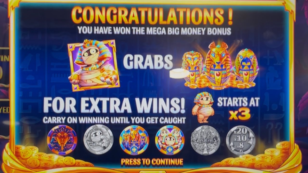 New &pound;500 Slot! Pharaoh&rsquo;s Bigger Big Money Mega Bonus! 