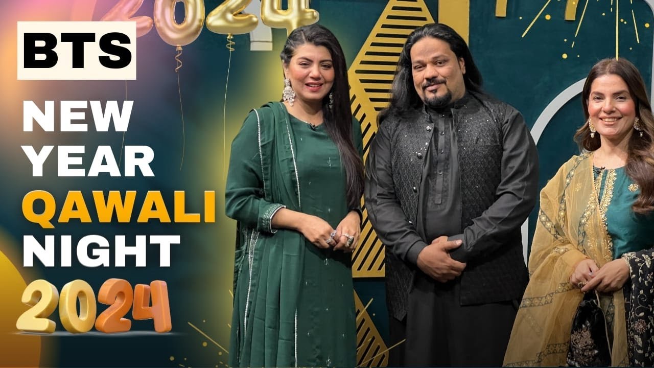 Masala Tv celebrating New year night I Qawali Night I Jamsheed Sabri & Brothers