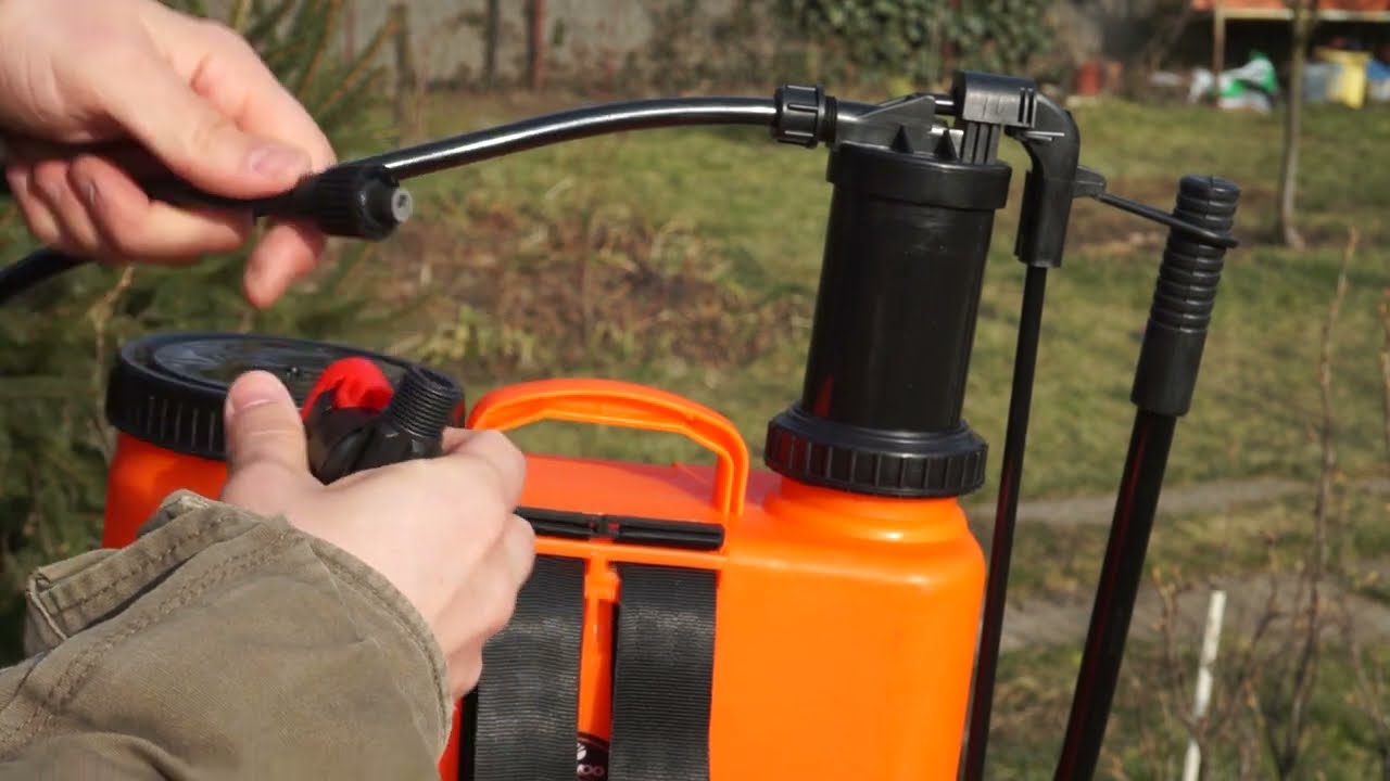 Daewoo DAMS16K pumpás háti permetező összeszerelése