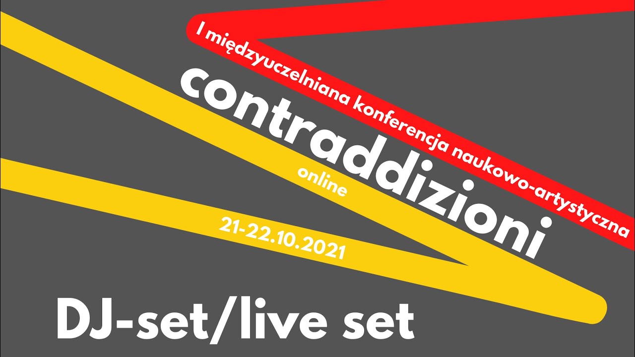 contraddizioni &ndash; DJ-set/live set