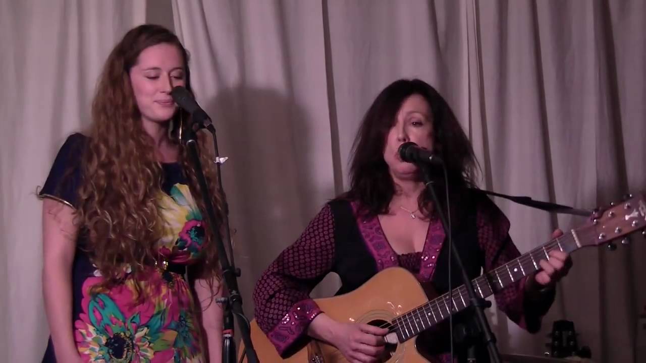 Claire Hamill and Susannah Austin(Daughter) singing together 