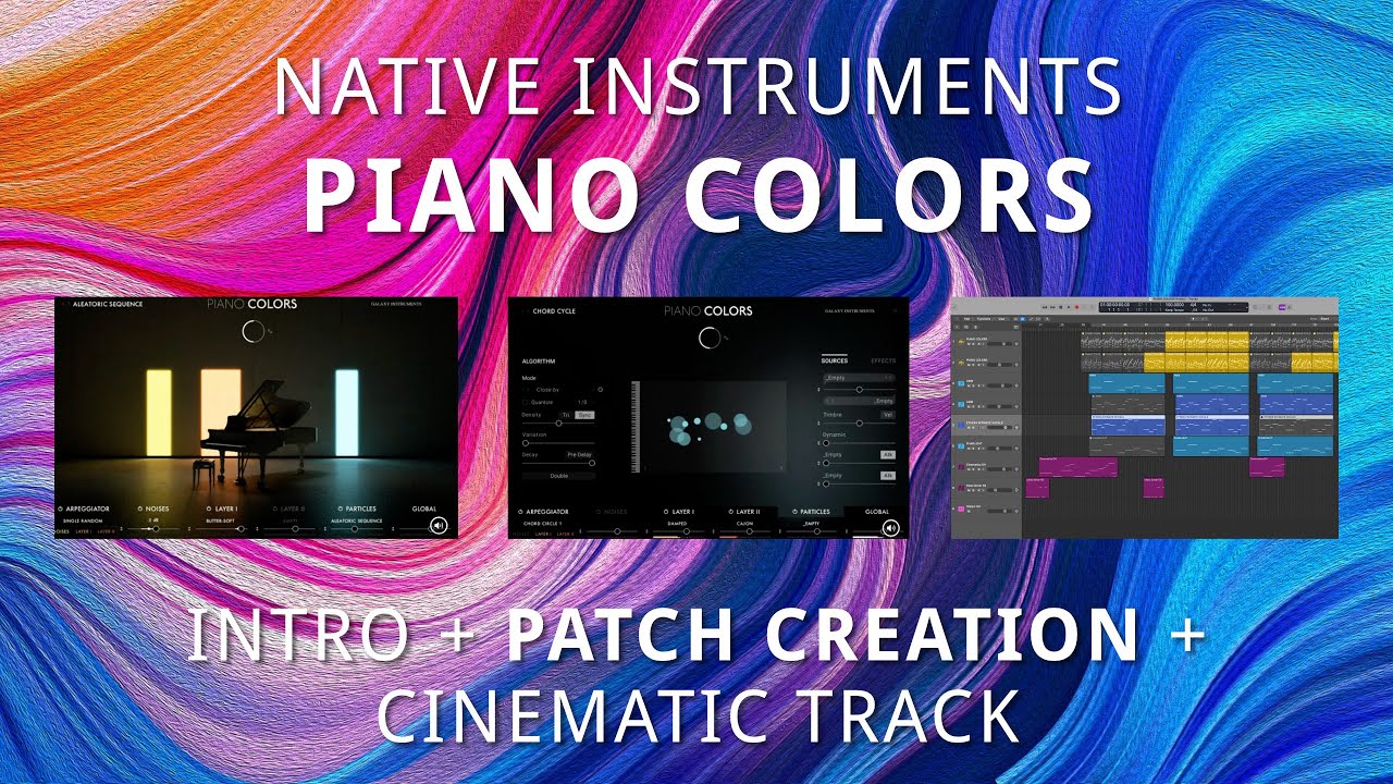 Native Instruments - Piano Colors Review + Cinematic Track ft. Aleatoric, Pharlight, Intimate Vocals