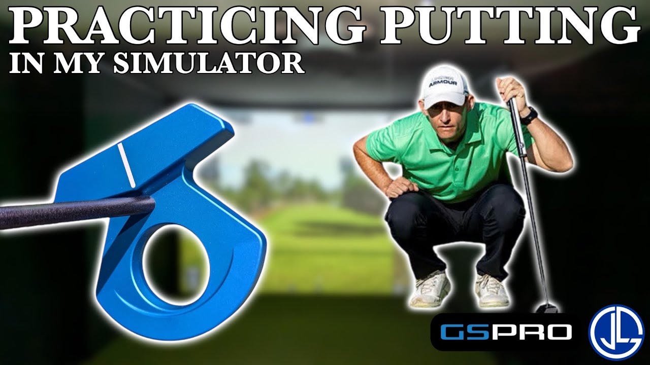 How I practice putting in my simulator