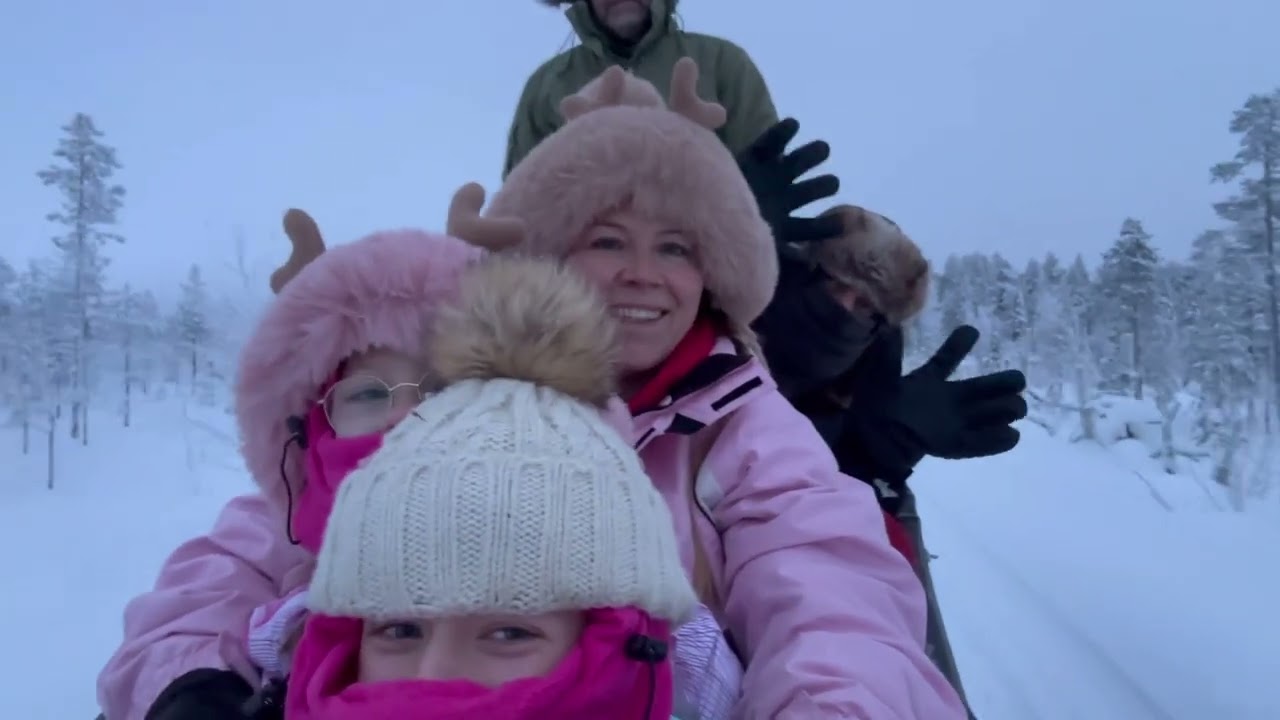 Lapland, Levi, 20-24th December 2023…Lapin Saaga, Eanan Huskies, Tokka Santa Safari,Arcandia