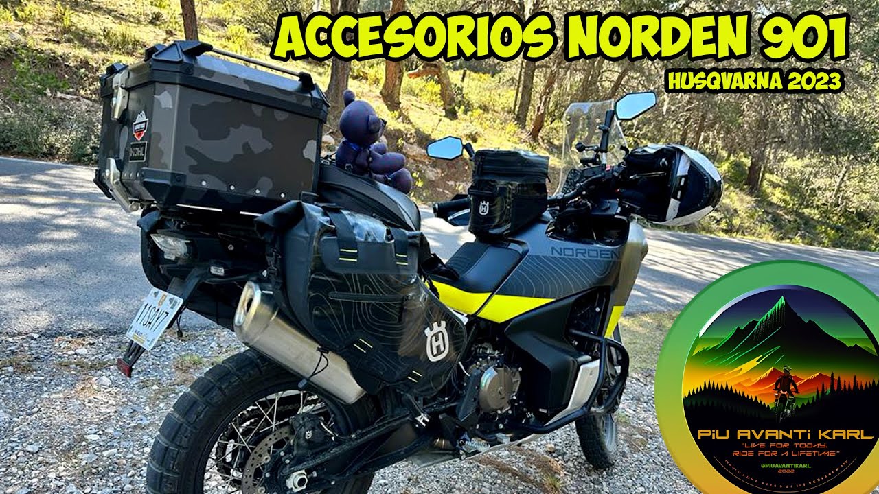 ✨​Accesorios para la Husqvarna Norden 901 que te harán muy feliz en ruta. 🏍️​