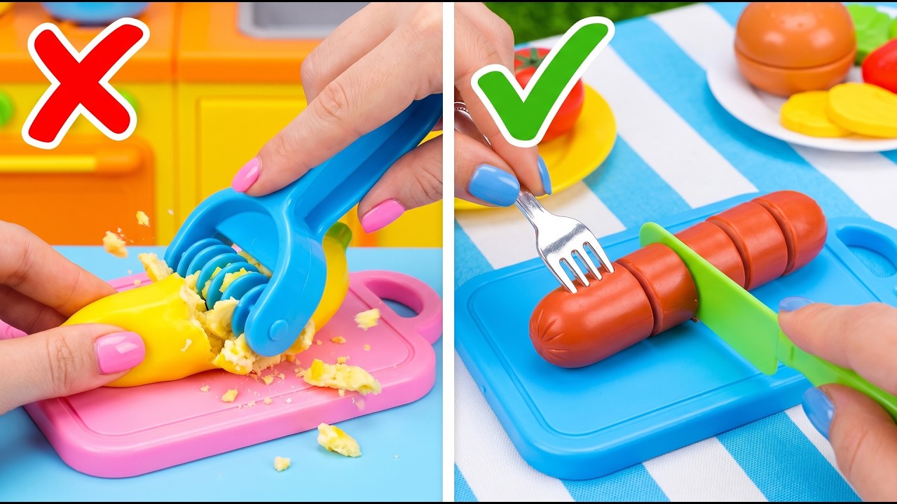 Cooking Gadgets and DIY Hacks🌭 *Fancy Tools and Cheap Crafts for the Kitchen*
