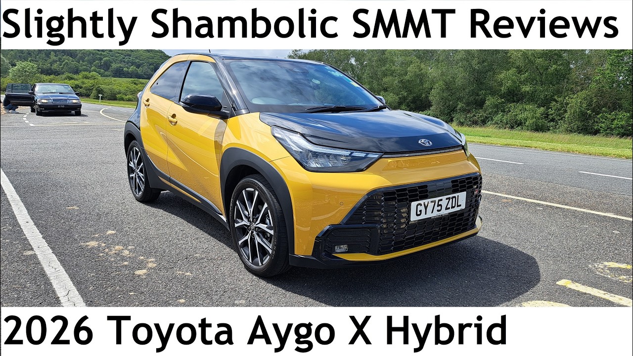 Немного сумбурные обзоры SMMT: Toyota Aygo X 1.5 Hybrid GR Sport 2026 года &mdash; Lloyd Vehicle Consul...