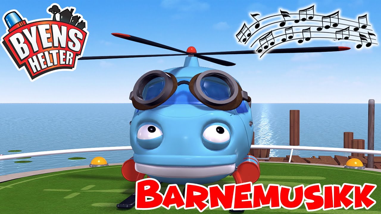 Barnemusikk - Harald Helikopter - Byens Helter