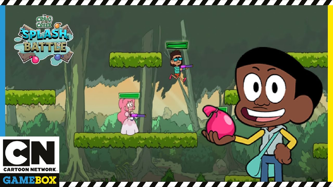 Craig Of The Creek Gameplay | Splash Battle &ndash; Skirmish Mode! | Cartoon Network GameBox