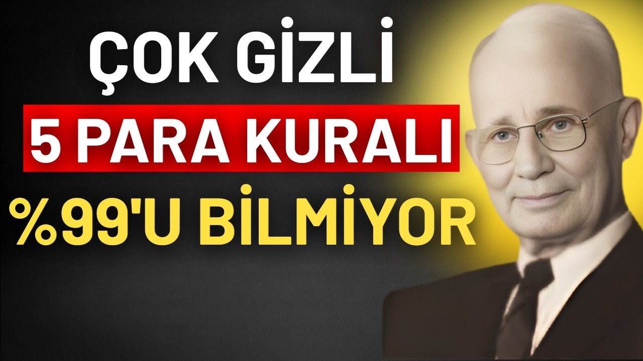 Napoleon Hill'in | Maaşlı Çalışanların %99'unun Bilmediği 5 Para Kuralı