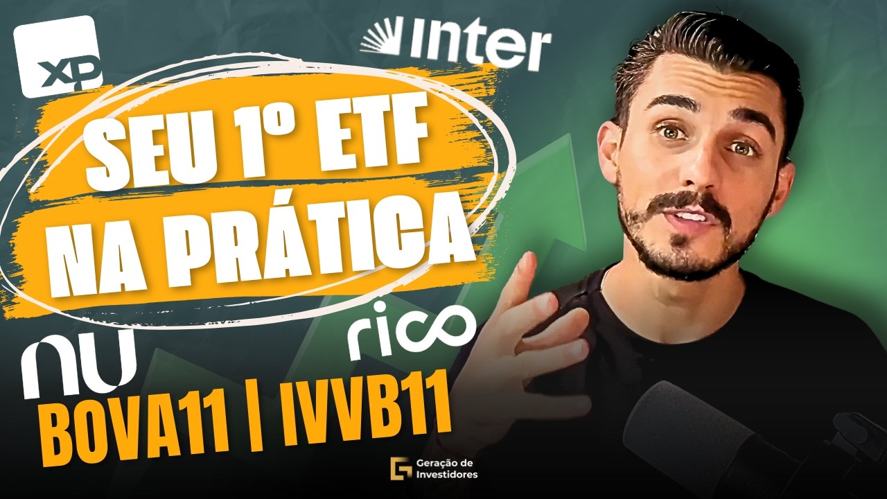 NUNCA MAIS DIGA QUE NÃO SABE INVESTIR | Como Comprar Seu Primeiro ETF em 5 Minutos (Passo a Passo)