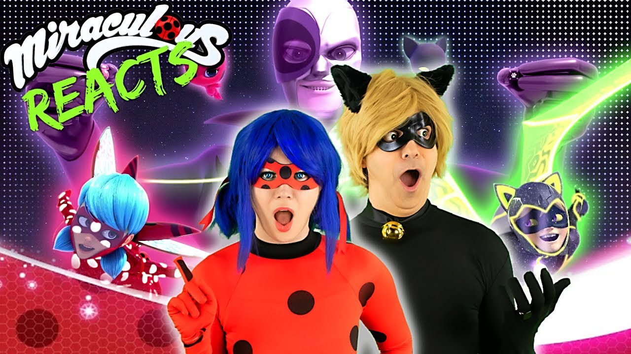 COSPLAYERS REACT to MIRACULOUS LADYBUG EPHEMERAL. FIRST TIME Watching!! SPOILER ALERT!